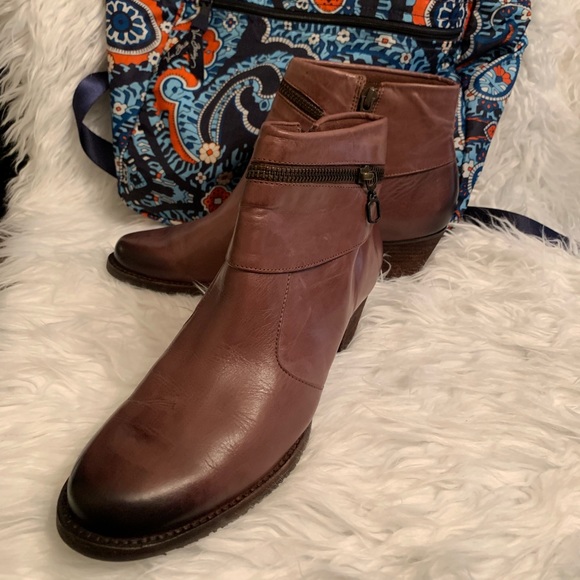 Elite Walking cradles Cayley brown Booties SZ 7.5N - Picture 2 of 8